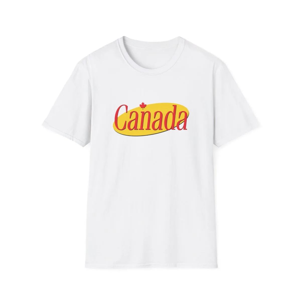 A shirt about nothing except canada front
