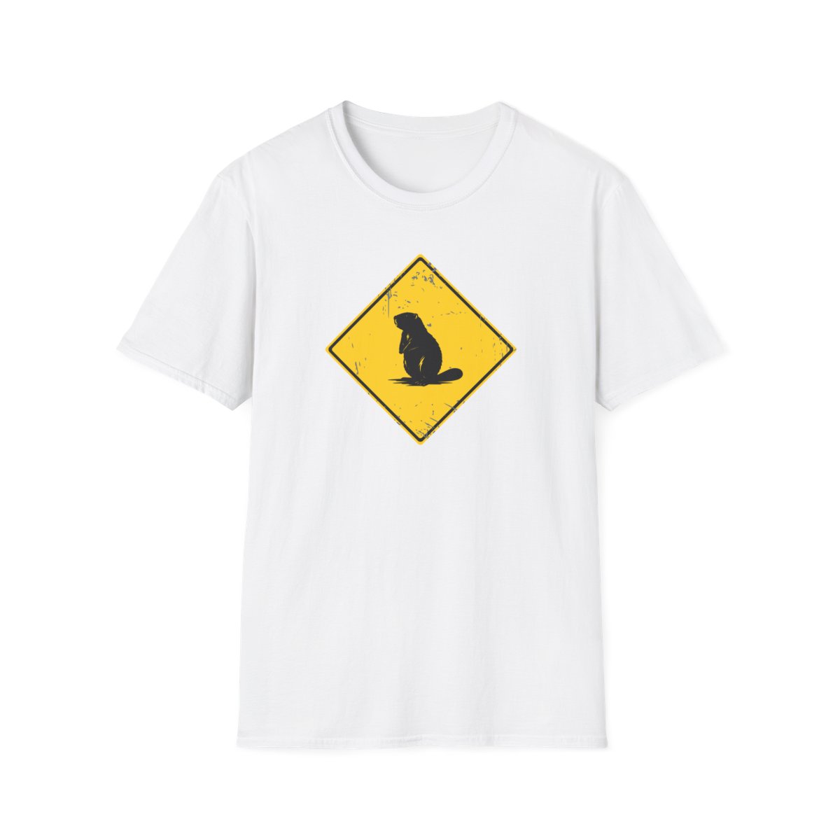 Beaver crossing t shirt front