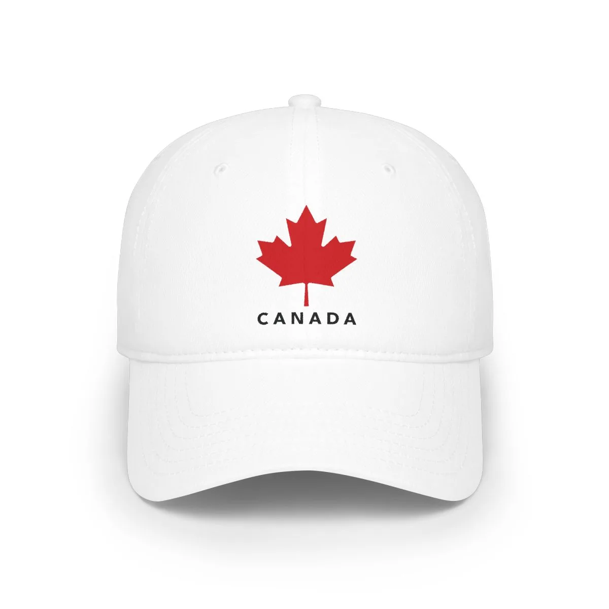 maple leaf Canada hat front