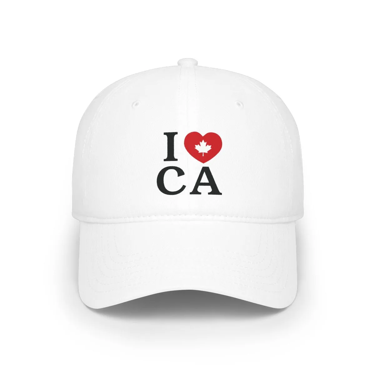 I love Canada hat front