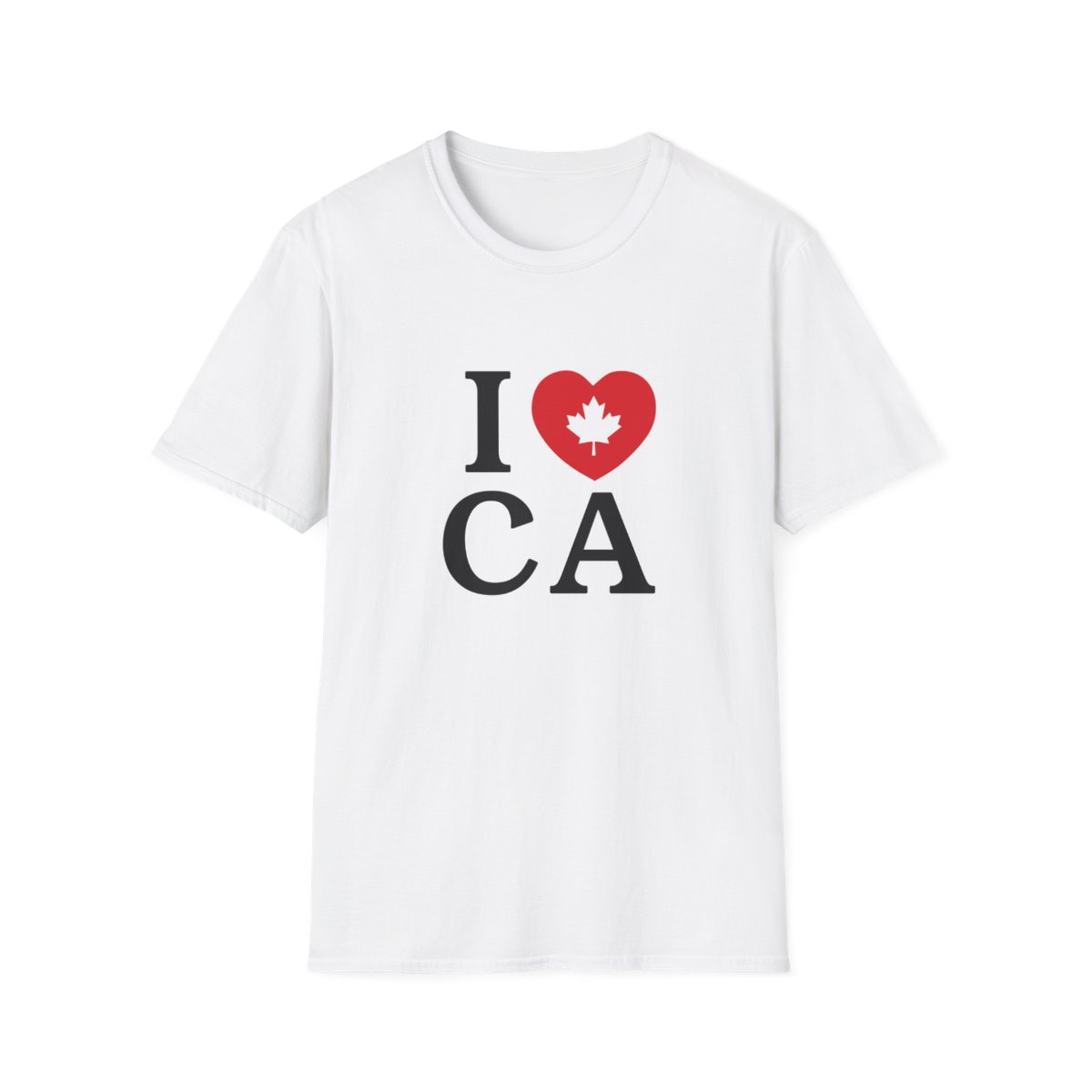 I love canada t shirt front