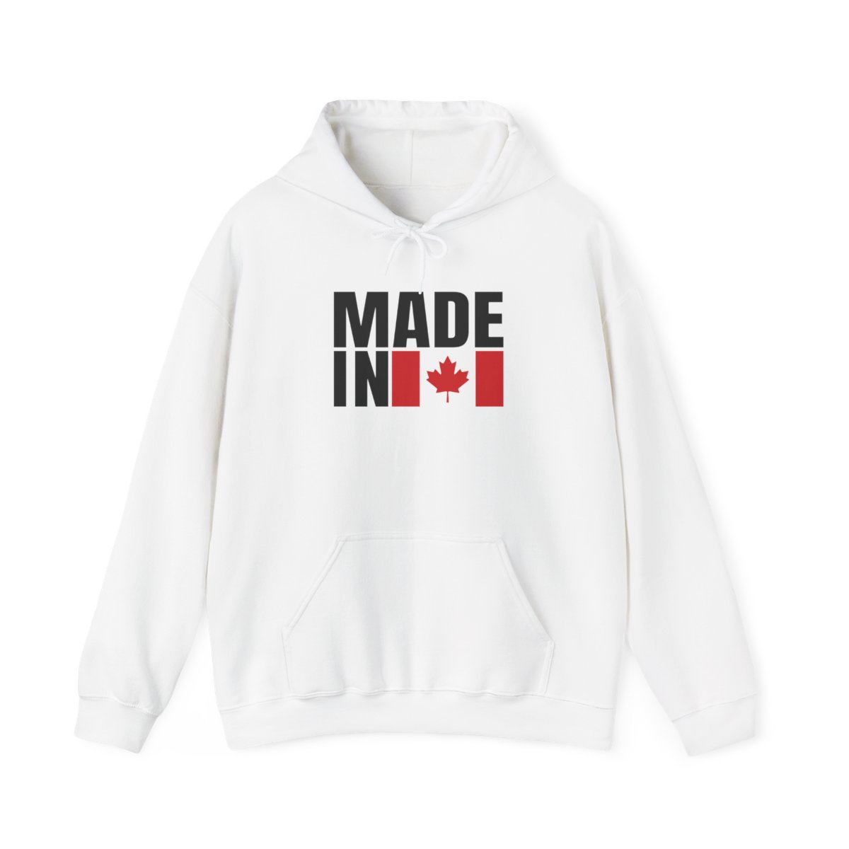 Made in Canada hoodie front