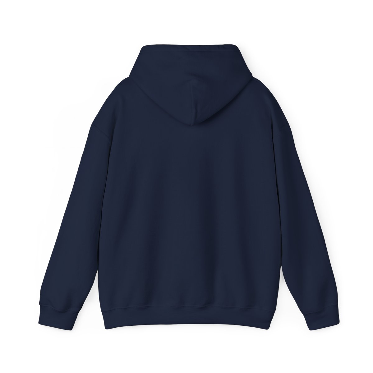 Hoodie back with maple leaves design